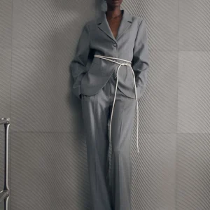 OPUS Anzughose Catsby Stripe Grau Online Bestellen^Damen Hosen