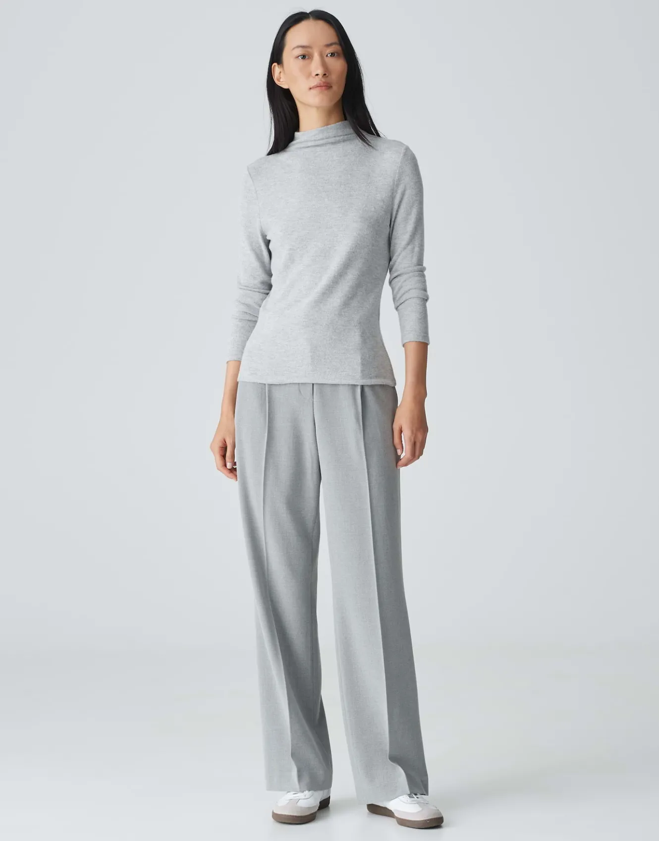 basicshirt_sasemin_grau_online_bestellen_0.webp OPUS Basicshirt Sasemin Grau Online Bestellen^Damen Basics | Shirts