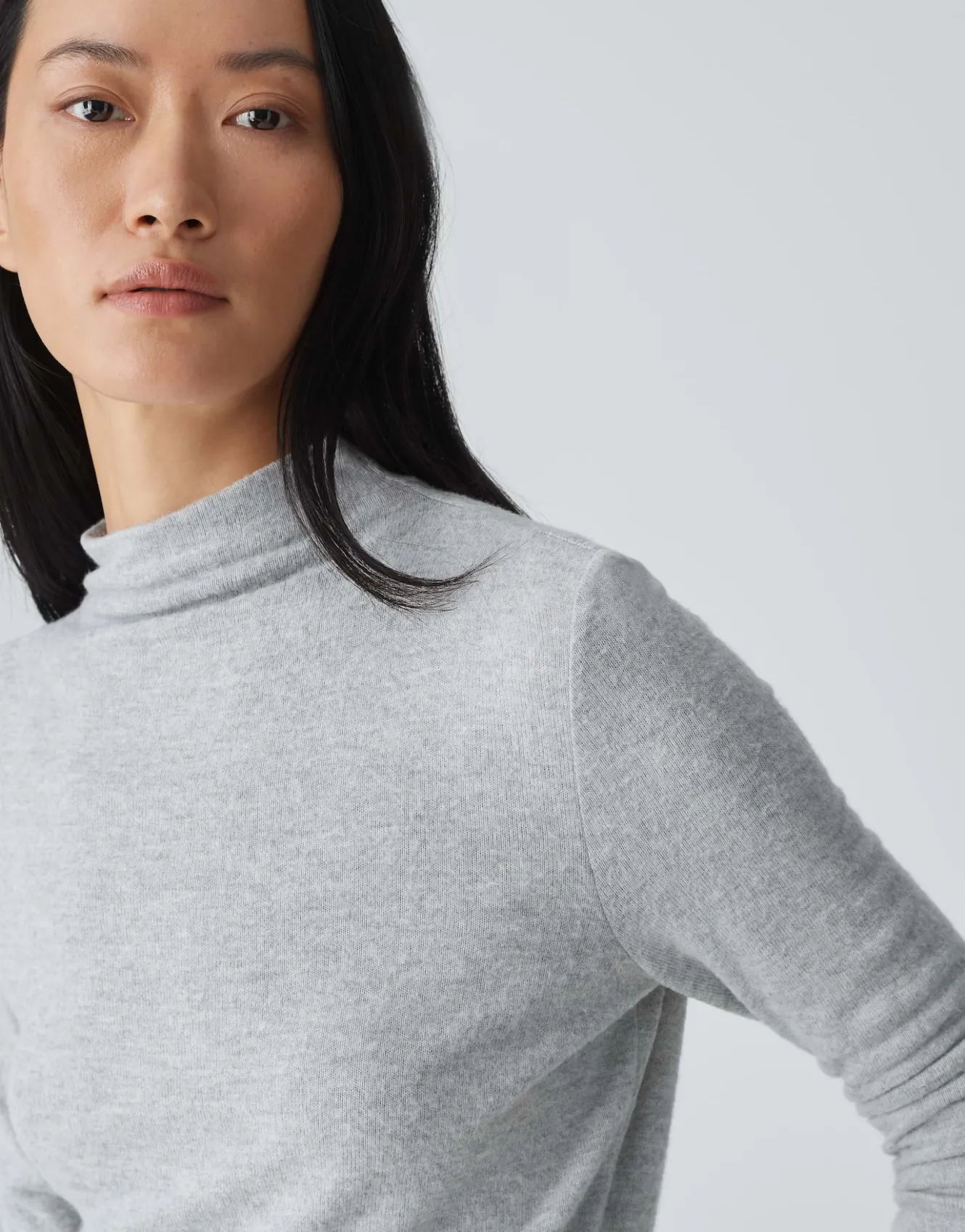 basicshirt_sasemin_grau_online_bestellen_3.webp OPUS Basicshirt Sasemin Grau Online Bestellen^Damen Basics | Shirts
