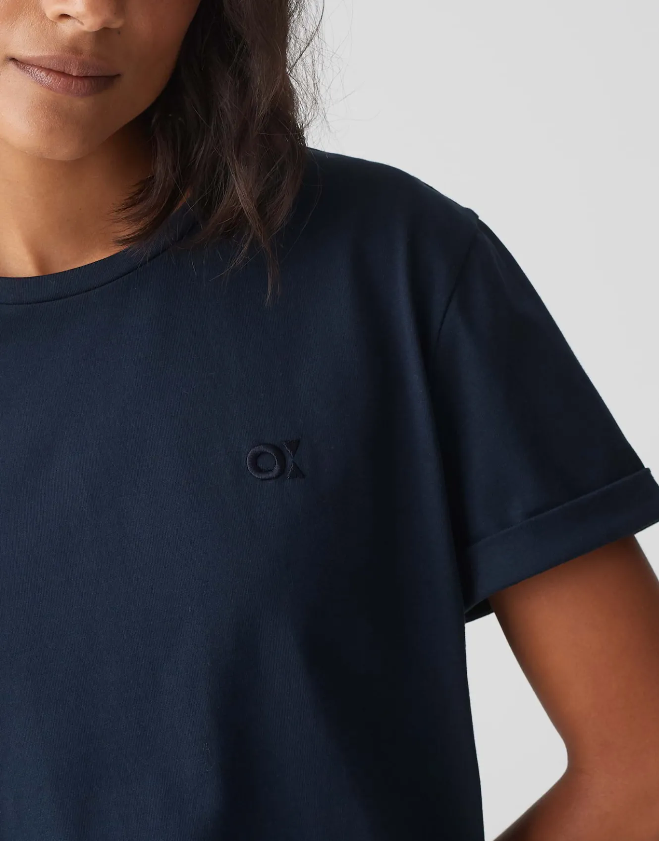 basicshirt_serox_blau_online_bestellen_3.webp OPUS Basicshirt Serox Blau Online Bestellen^Damen Basics | Shirts