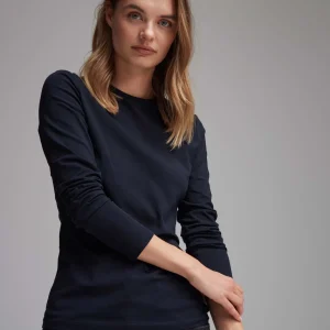 OPUS Basicshirt Smilla Blau Online Bestellen^Damen Basics | Shirts