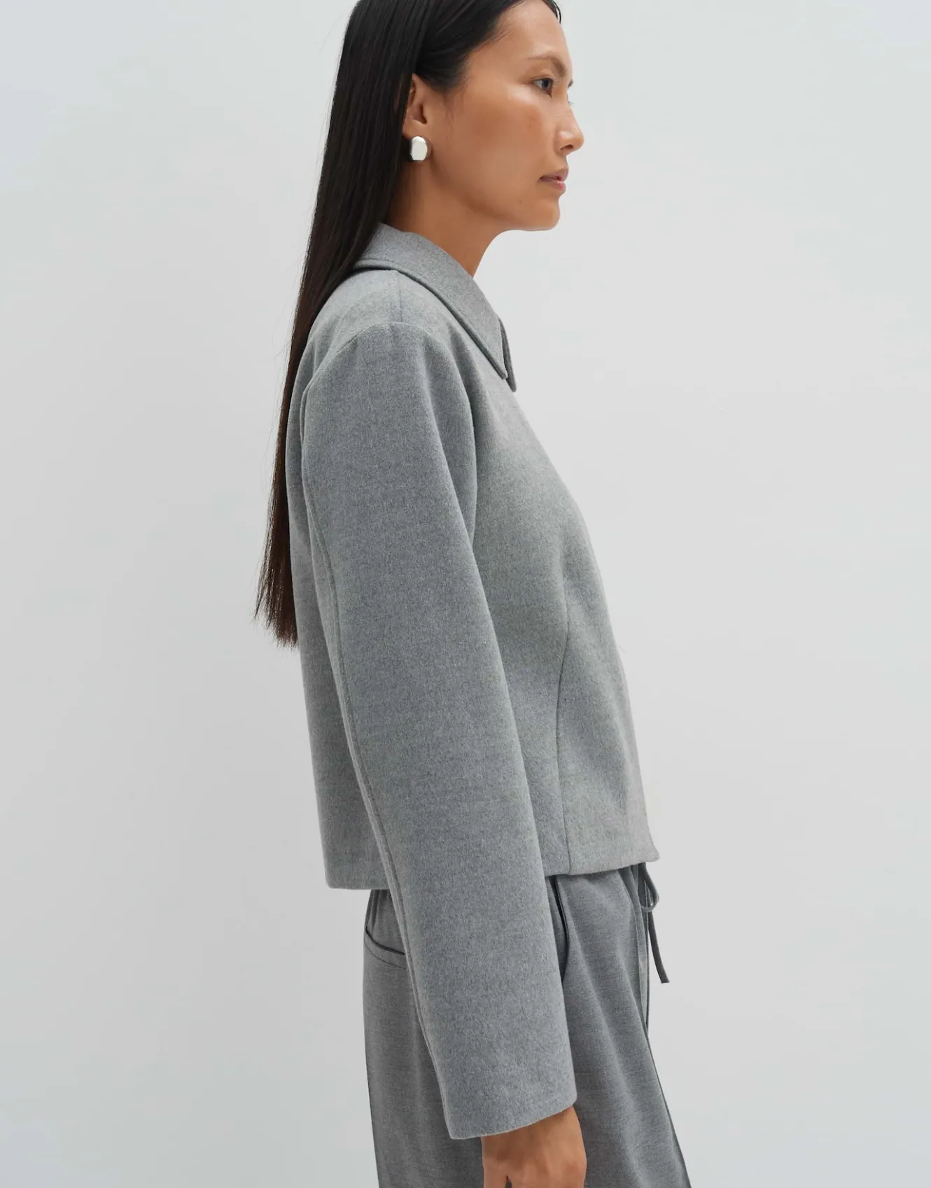 blazer_jacke_nilah_grau_online_bestellen_3.webp OPUS Blazer Jacke Nilah Grau Online Bestellen^Damen Blazer / Westen