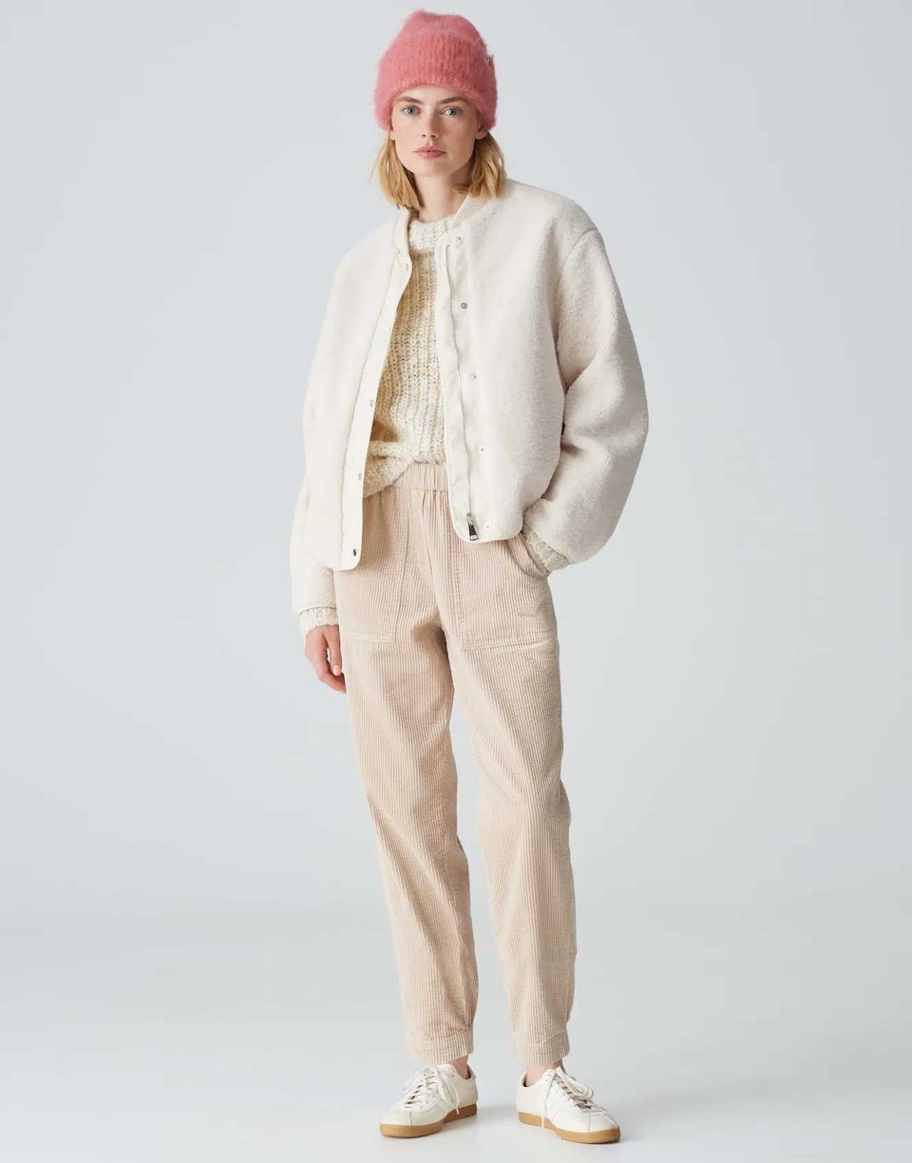 blouson_helda_wei_online_bestellen_0.webp OPUS Blouson Helda Weiß Online Bestellen^Damen Jacken / Mäntel