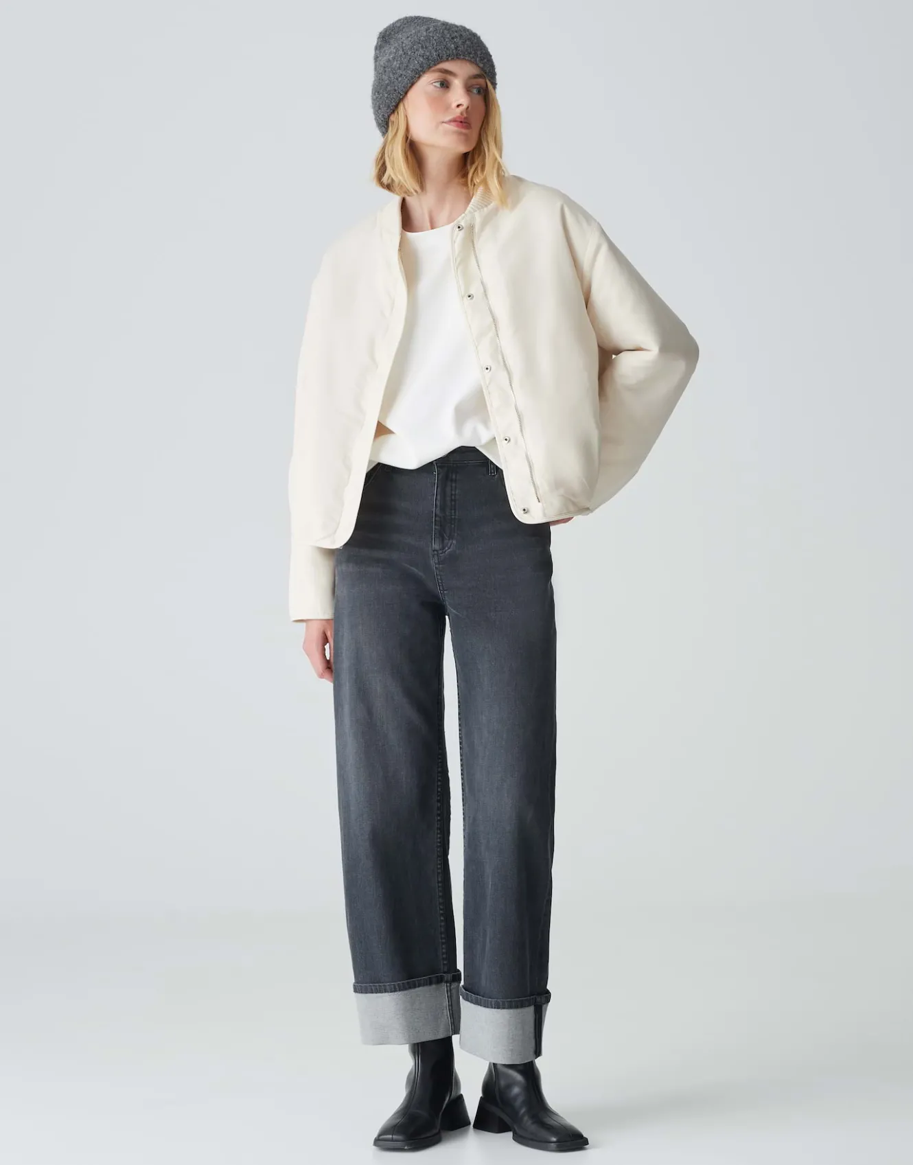 blouson_helda_wei_online_bestellen_7.webp OPUS Blouson Helda Weiß Online Bestellen^Damen Jacken / Mäntel