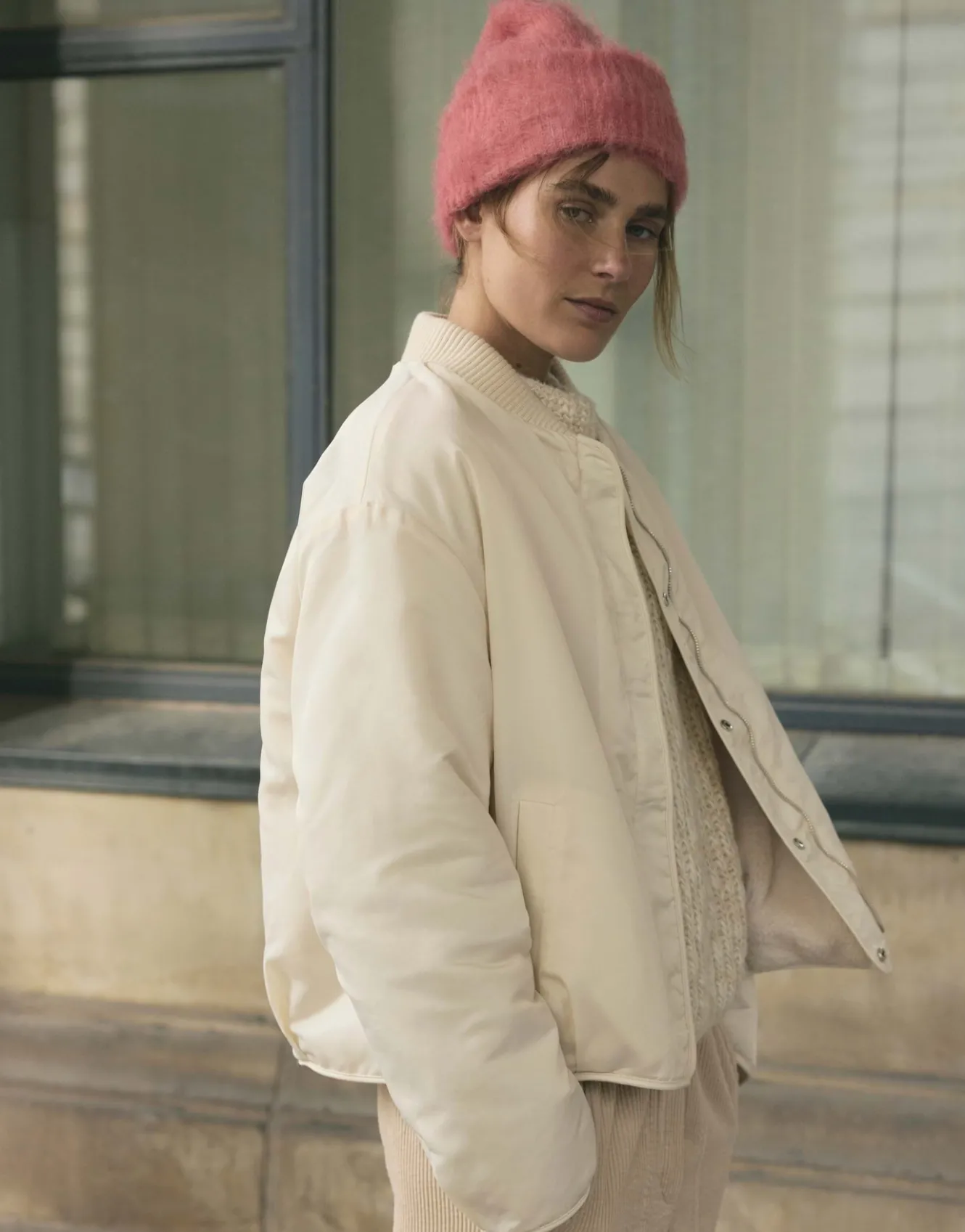 blouson_helda_wei_online_bestellen_9.webp OPUS Blouson Helda Weiß Online Bestellen^Damen Jacken / Mäntel