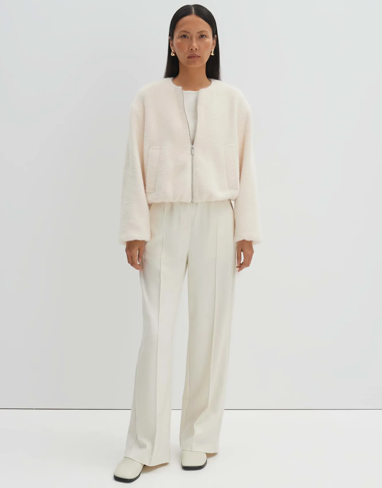 blouson_narisa_wei_online_bestellen_5.webp OPUS Blouson Narisa Weiß Online Bestellen^Damen Jacken / Mäntel | Blazer / Westen