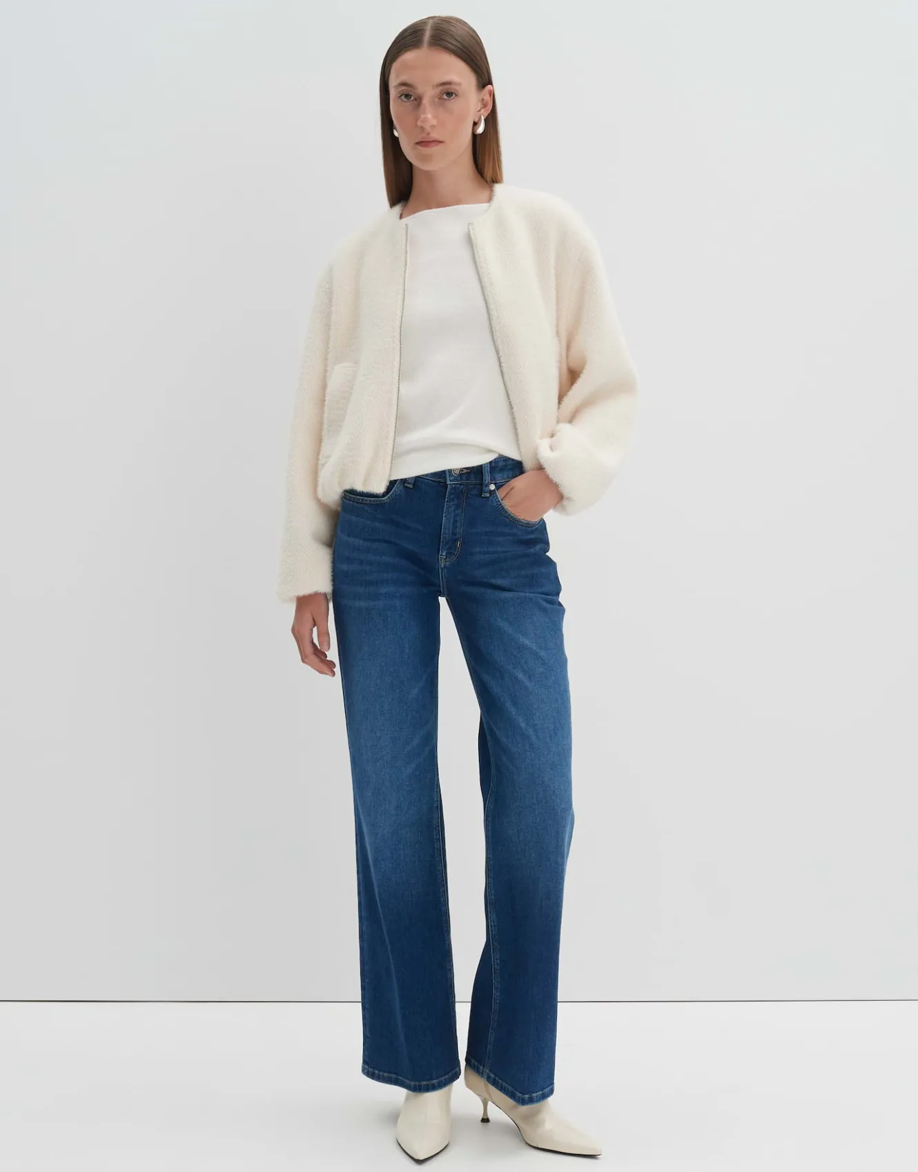 blouson_narisa_wei_online_bestellen_6.webp OPUS Blouson Narisa Weiß Online Bestellen^Damen Jacken / Mäntel | Blazer / Westen