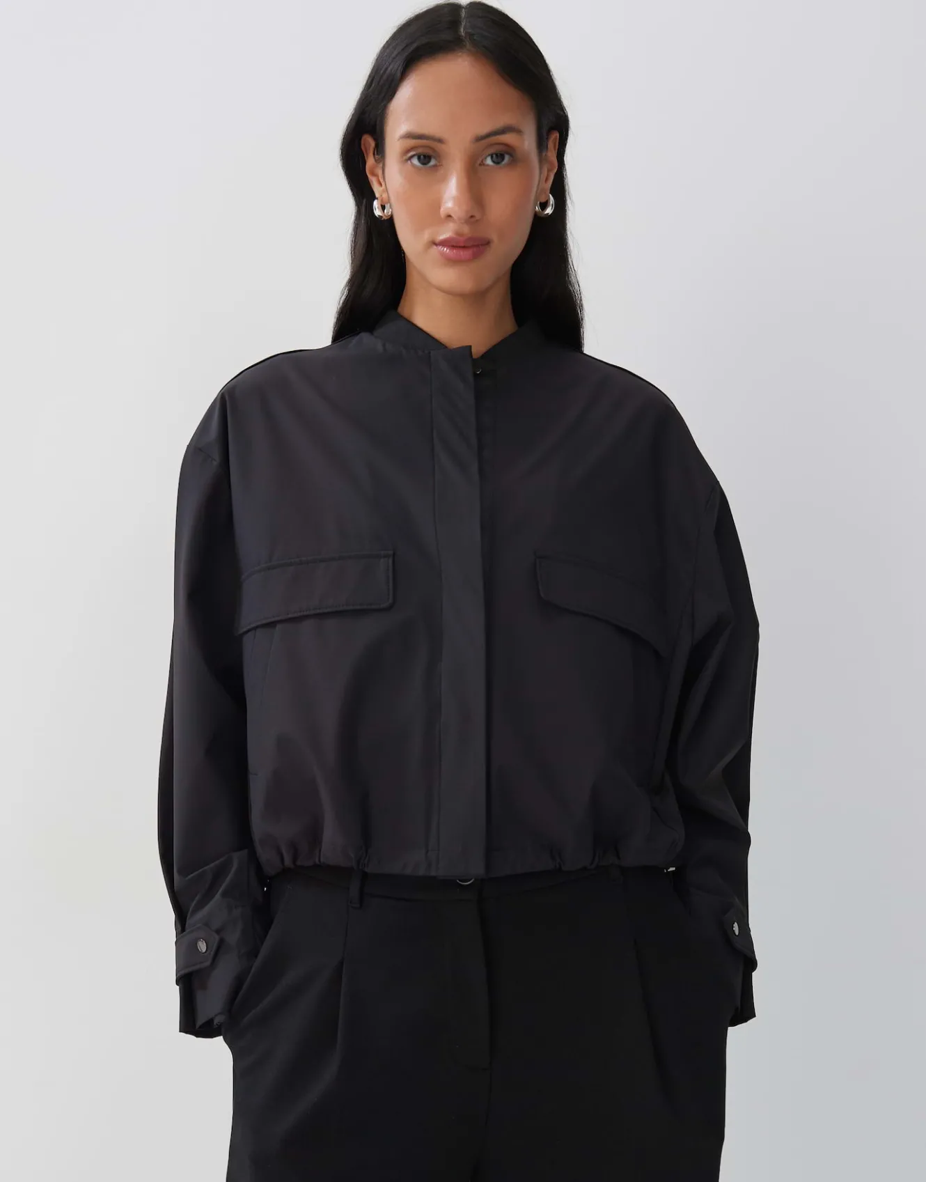 blouson_norty_schwarz_online_bestellen_2.webp OPUS Blouson Norty Schwarz Online Bestellen^Damen Blazer / Westen