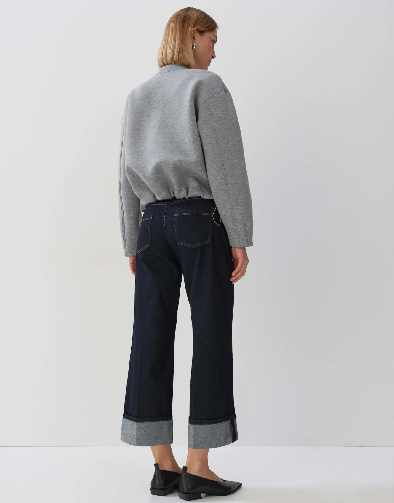 blouson_ukuya_grau_online_bestellen_2.webp OPUS Blouson Ukuya Grau Online Bestellen^Damen Jacken / Mäntel | Sweat