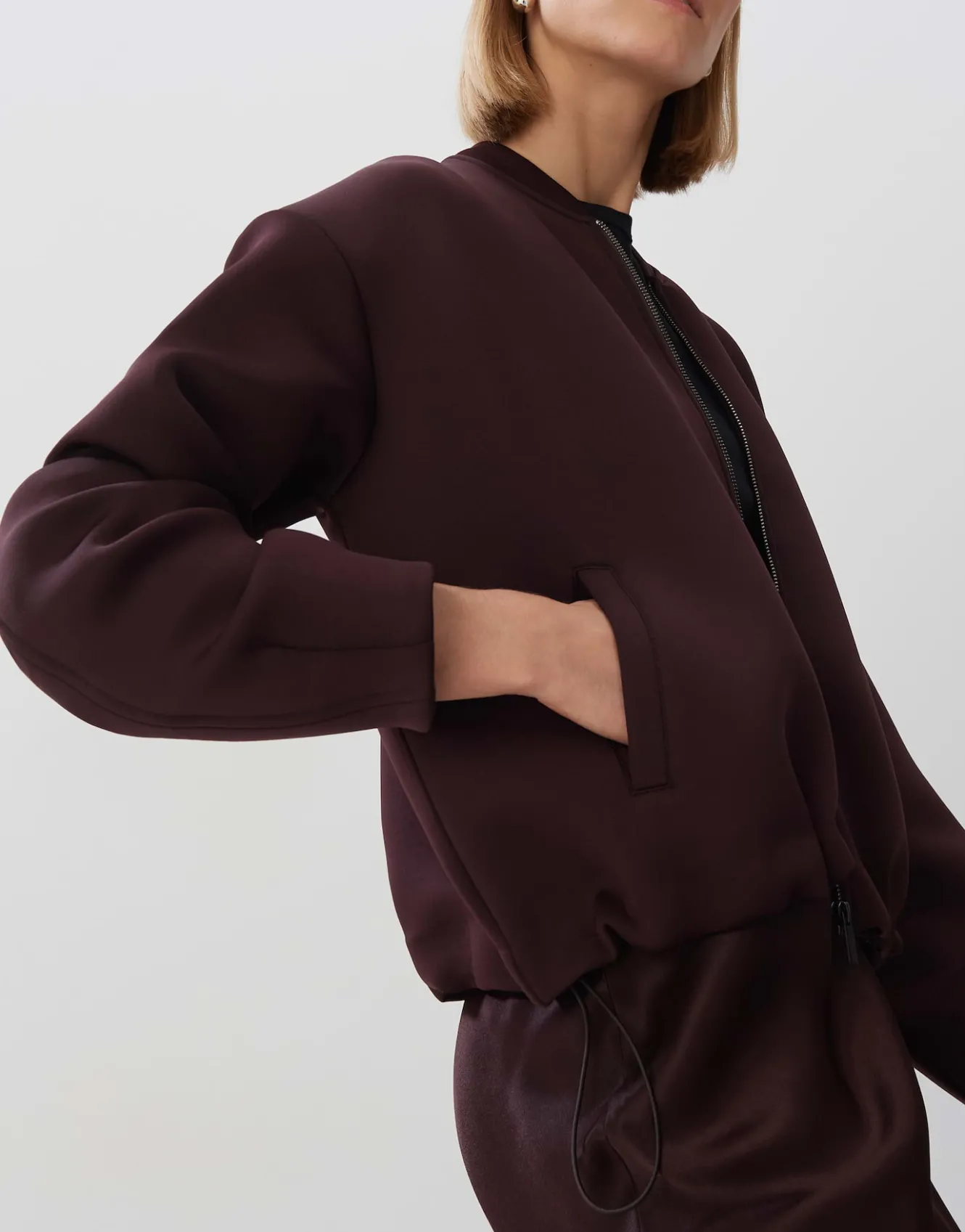 blouson_ukuya_rot_online_bestellen_2.webp OPUS Blouson Ukuya Rot Online Bestellen^Damen Jacken / Mäntel | Sweat