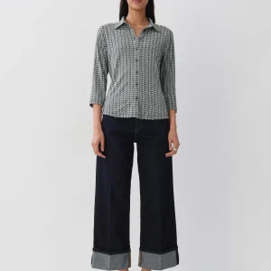 OPUS Blusenshirt Kelly Pattern Grün Online Bestellen^Damen Shirts | Blusen