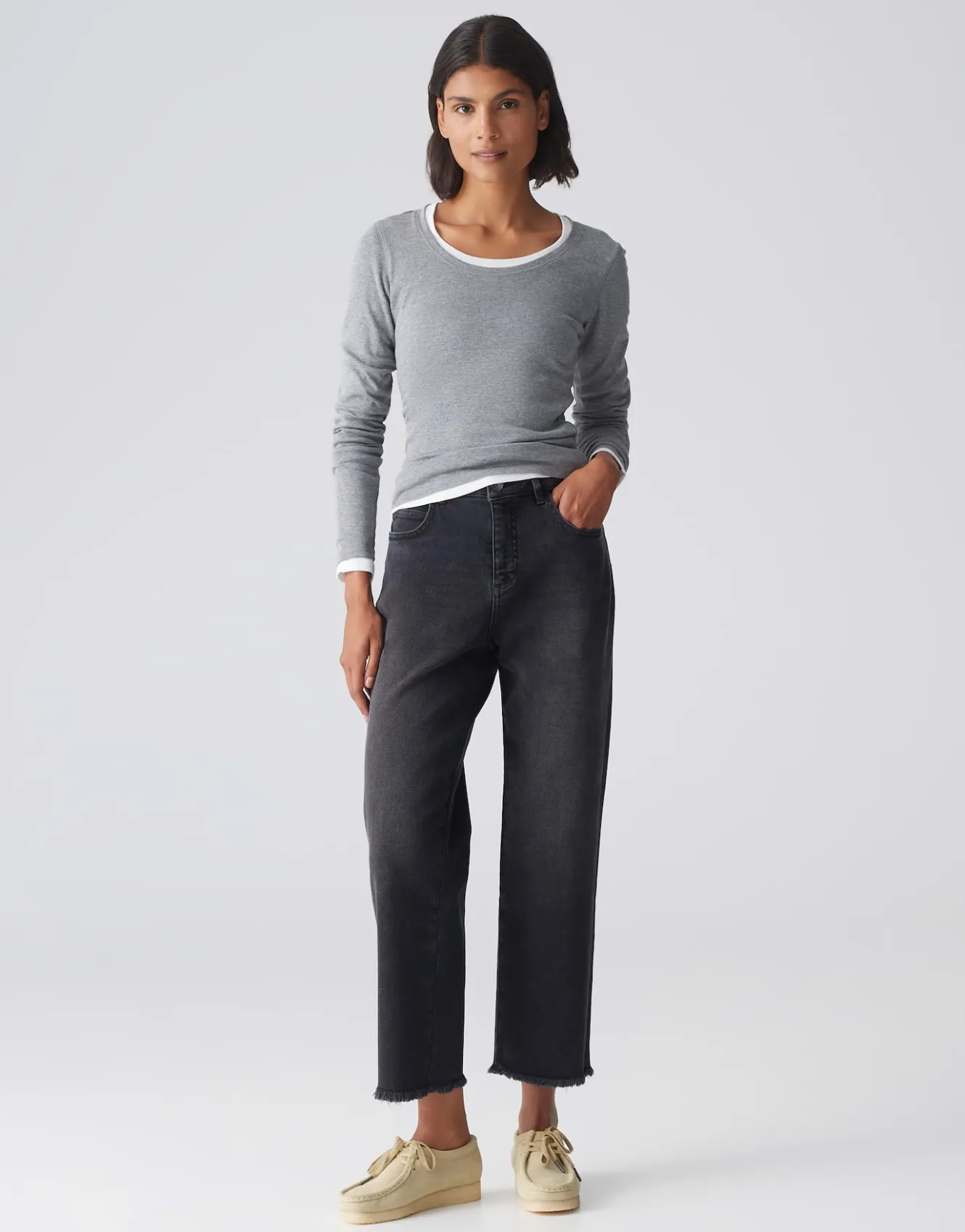 boyfriend_jeans_lani_dark_grau_online_bestellen_0.webp OPUS Boyfriend Jeans Lani Dark Grau Online Bestellen^Damen Jeans