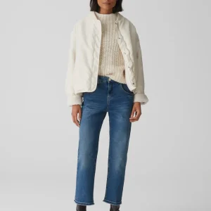 OPUS Boyfriend Jeans Lani Twist Blau Online Bestellen^Damen Jeans