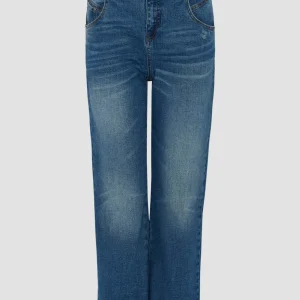 OPUS Boyfriend Jeans Lani Twist Blau Online Bestellen^Damen Jeans
