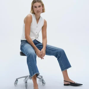 OPUS Boyfriend Jeans Lani Twist Blau Online Bestellen^Damen Jeans