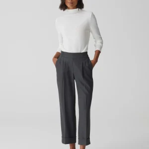 OPUS Bundfaltenhose Maikito Soft Grau Online Bestellen^Damen Hosen