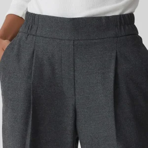 OPUS Bundfaltenhose Maikito Soft Grau Online Bestellen^Damen Hosen
