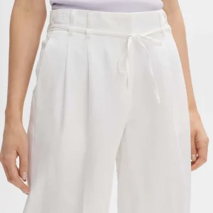 OPUS Bundfaltenhose Milis Breeze Weiß Online Bestellen^Damen Hosen