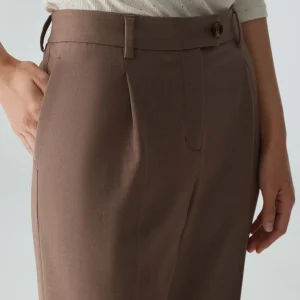 OPUS Bundfaltenhose Morina Braun Online Bestellen^Damen Hosen