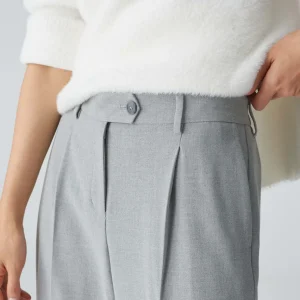 OPUS Bundfaltenhose Morina Grau Online Bestellen^Damen Hosen