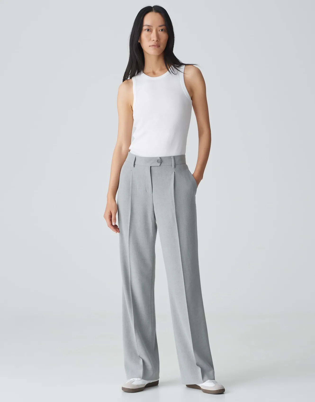 bundfaltenhose_morina_grau_online_bestellen_6.webp OPUS Bundfaltenhose Morina Grau Online Bestellen^Damen Hosen