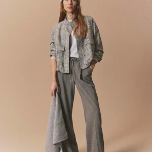OPUS Bundfaltenhose Mutasi Grau Online Bestellen^Damen Hosen
