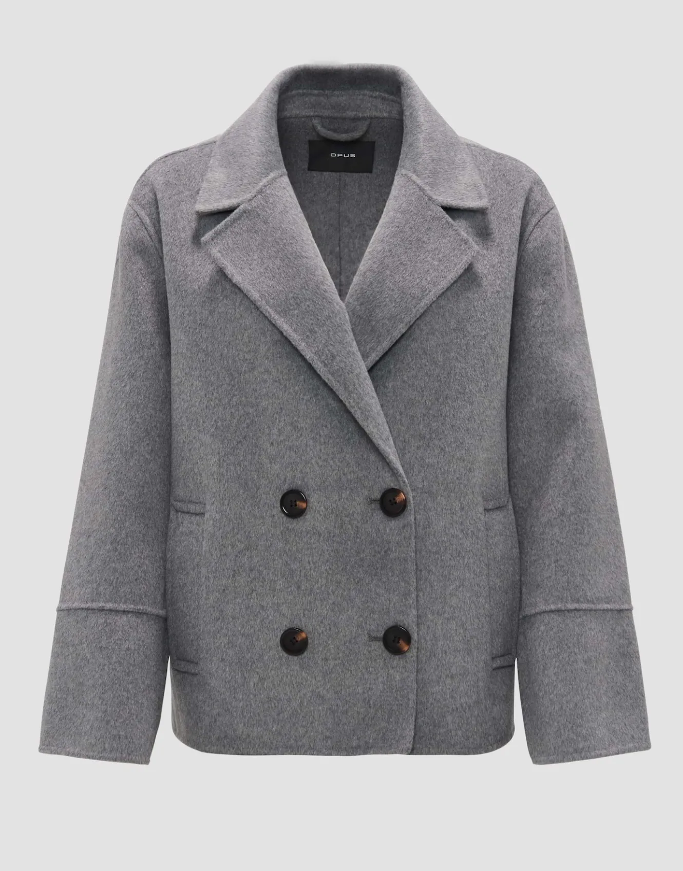 cabanjacke_hilna_grau_online_bestellen_7.webp OPUS Cabanjacke Hilna Grau Online Bestellen^Damen Jacken / Mäntel