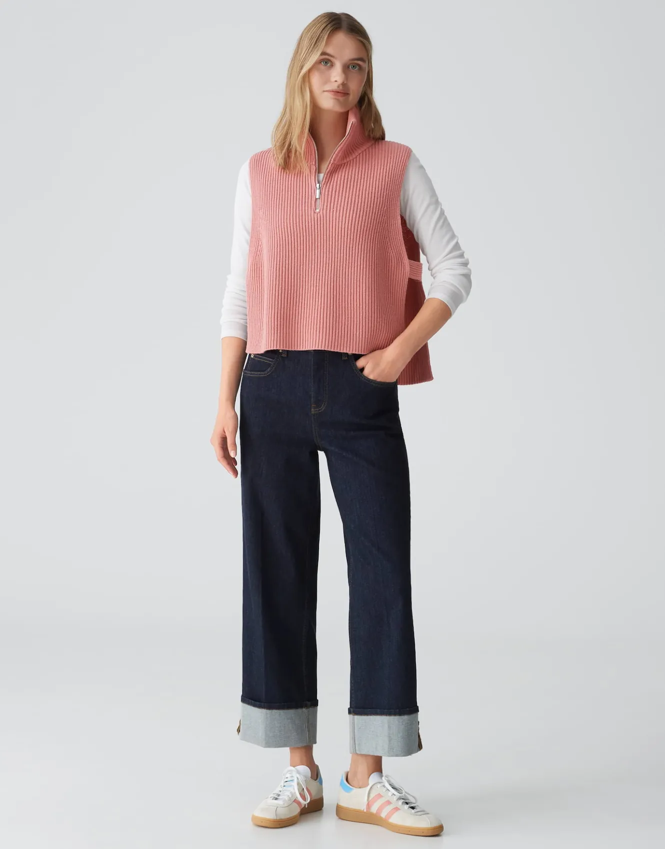 cape_abibo_cape_ros_online_bestellen_0.webp OPUS Cape Abibo Cape Rosé Online Bestellen^Damen Strick | Accessoires
