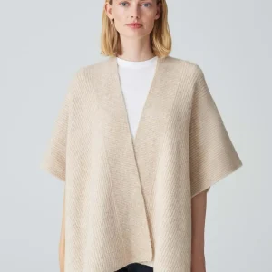 OPUS Cape Ablanki Cape Beige Online Bestellen^Damen Strick | Accessoires