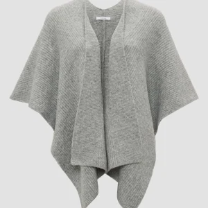 OPUS Cape Ablanki Cape Grau Online Bestellen^Damen Strick | Accessoires