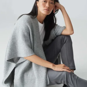 OPUS Cape Ablanki Cape Grau Online Bestellen^Damen Strick | Accessoires