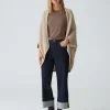 OPUS Cape Amaryllis Waffle Beige Online Bestellen^Damen Strick | Accessoires