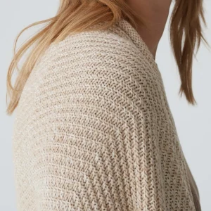 OPUS Cape Amaryllis Waffle Beige Online Bestellen^Damen Strick | Accessoires