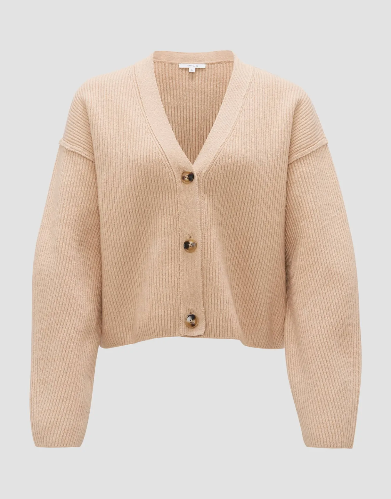 cardigan_dautuma_beige_online_bestellen_5.webp OPUS Cardigan Dautuma Beige Online Bestellen^Damen Strick