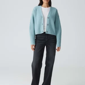 OPUS Cardigan Dautuma Blau Online Bestellen^Damen Strick