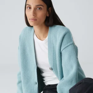 OPUS Cardigan Dautuma Blau Online Bestellen^Damen Strick