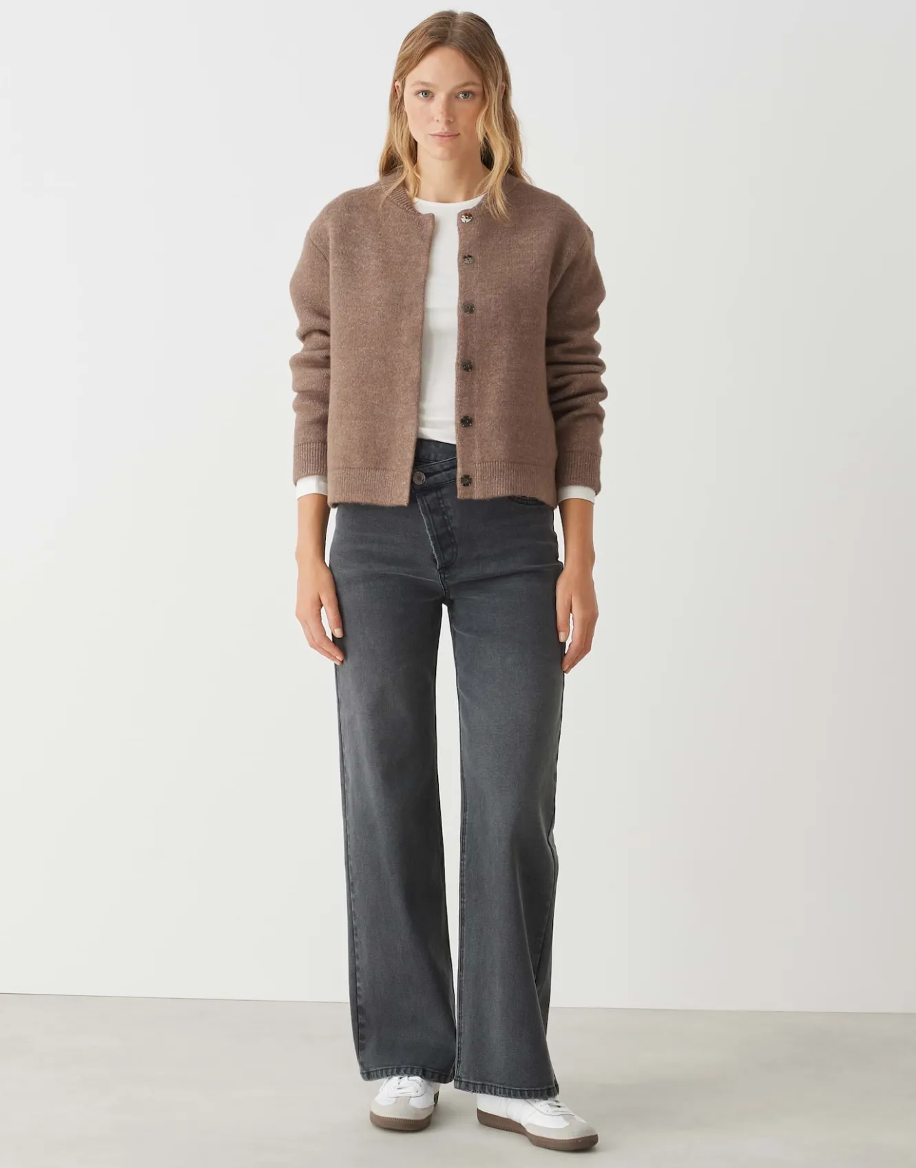cardigan_domba_braun_online_bestellen_5.webp OPUS Cardigan Domba Braun Online Bestellen^Damen Strick