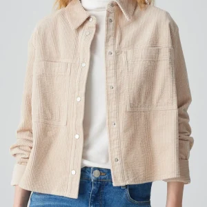 OPUS Cordbluse Falba Beige Online Bestellen^Damen Blusen