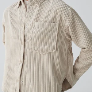 OPUS Cordbluse Fanki Beige Online Bestellen^Damen Blusen