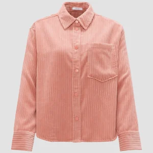 OPUS Cordbluse Fanki Rosé Online Bestellen^Damen Blusen