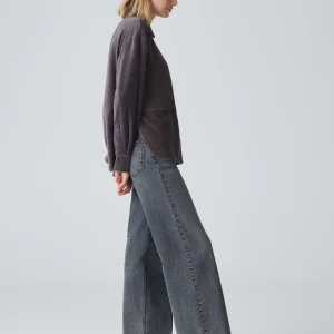OPUS Cordbluse Flevo Grau Online Bestellen^Damen Blusen