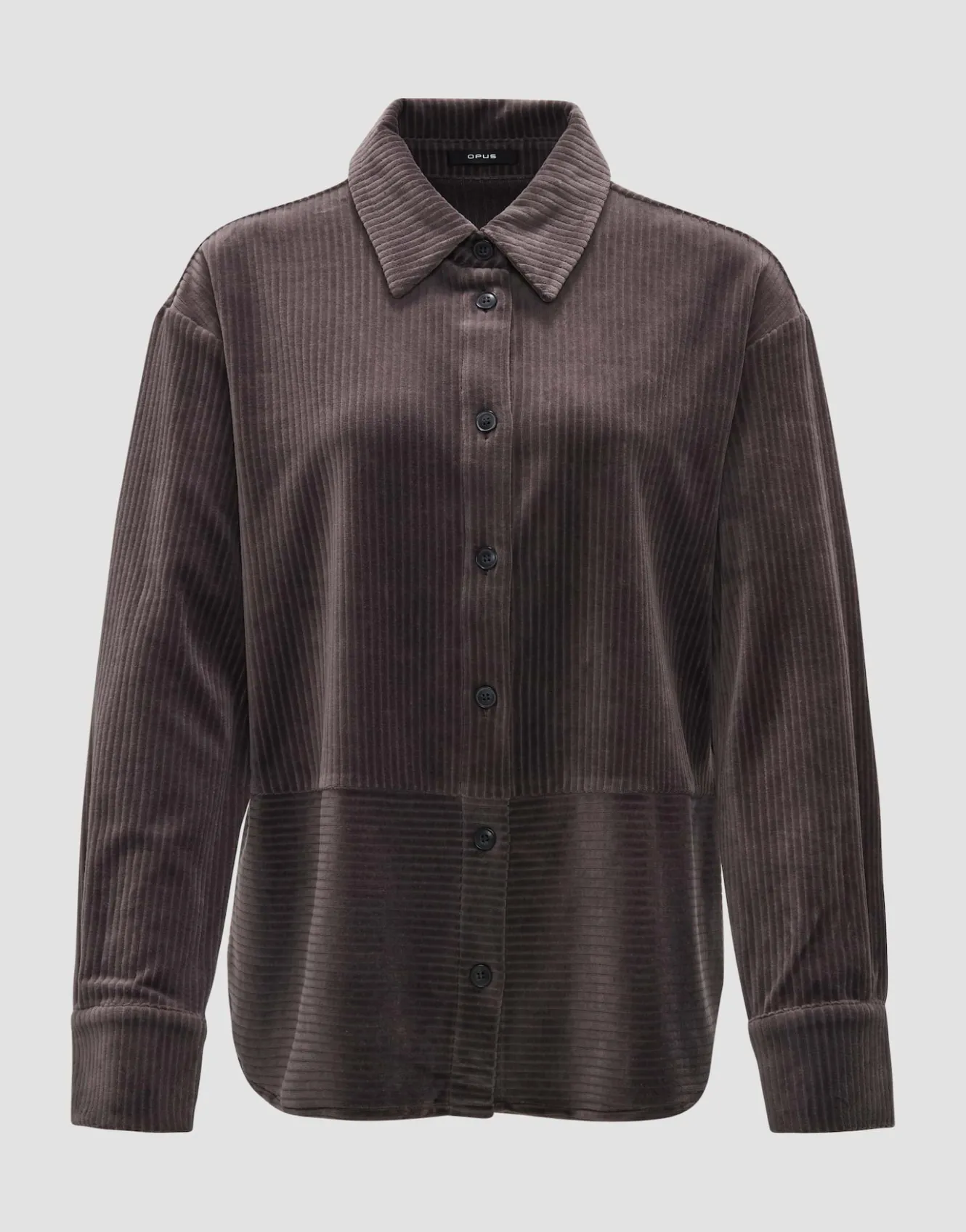 cordbluse_flevo_grau_online_bestellen_7.webp OPUS Cordbluse Flevo Grau Online Bestellen^Damen Blusen