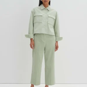 OPUS Cordbluse Zohanna Grün Online Bestellen^Damen Blusen