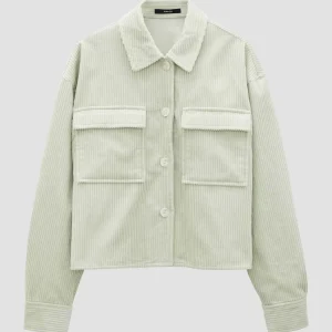 OPUS Cordbluse Zohanna Grün Online Bestellen^Damen Blusen