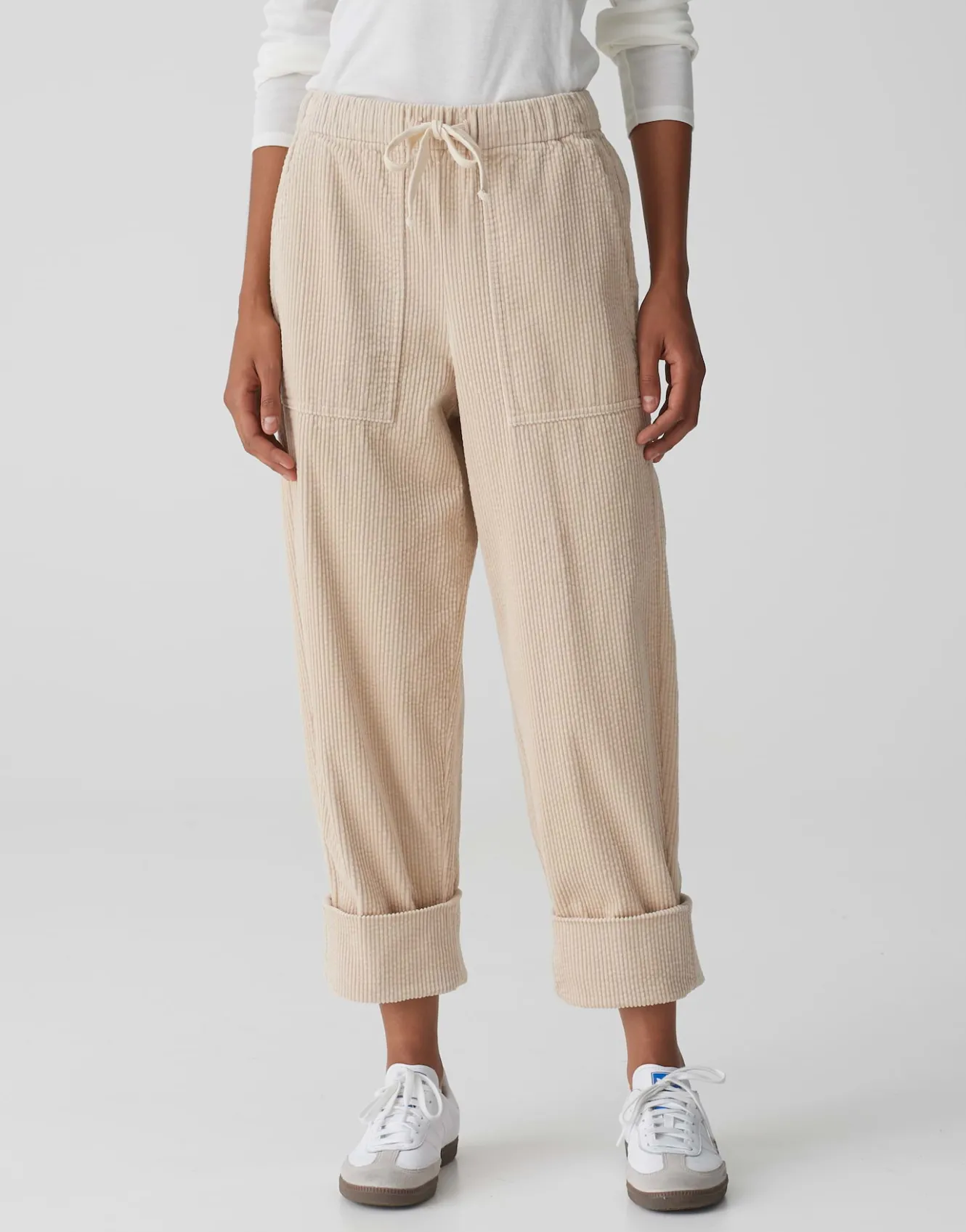 cordhose_malpi_cargo_beige_online_bestellen_1.webp OPUS Cordhose Malpi Cargo Beige Online Bestellen^Damen Hosen