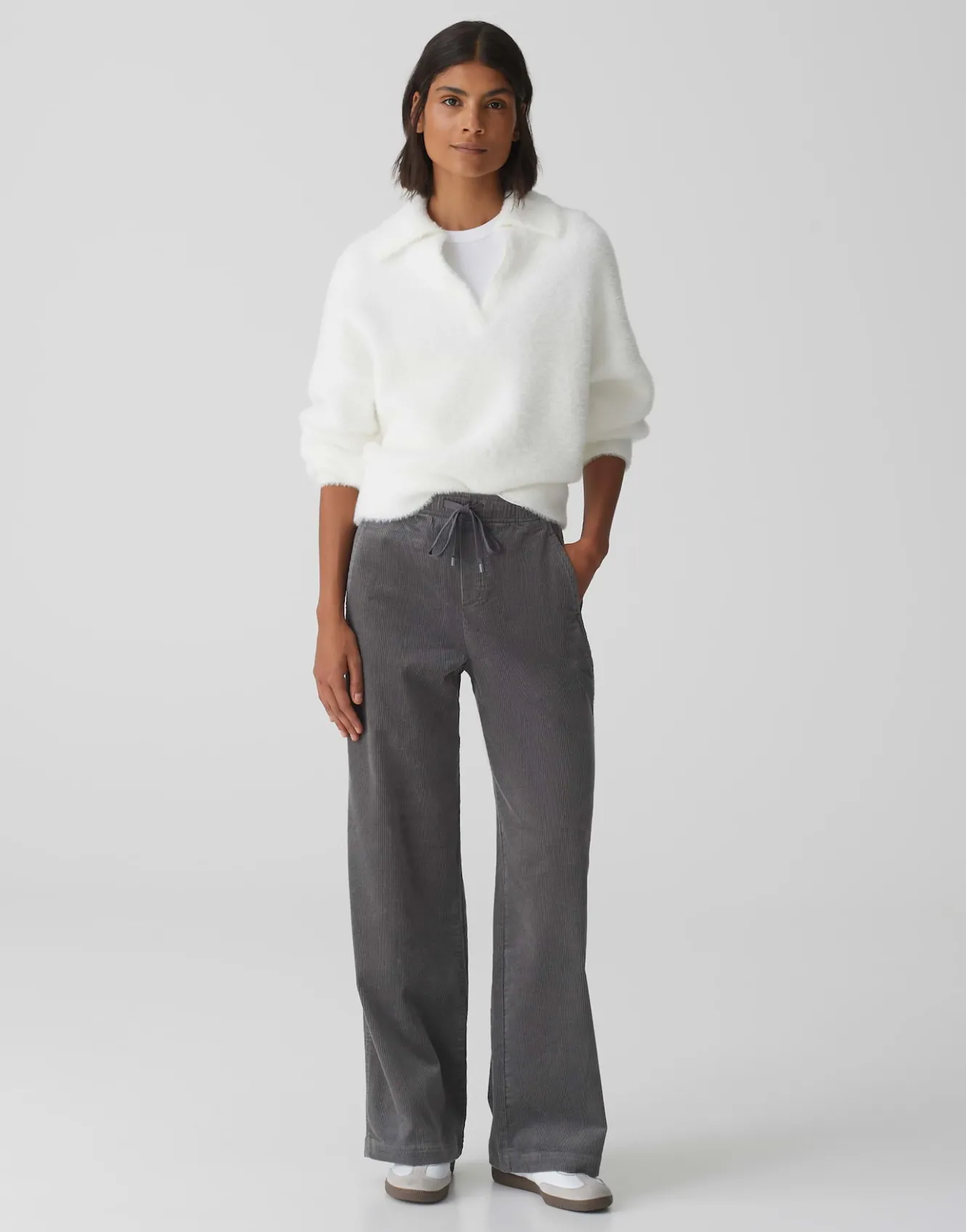 cordhose_mileni_track_grau_online_bestellen_7.webp OPUS Cordhose Mileni Track Grau Online Bestellen^Damen Hosen