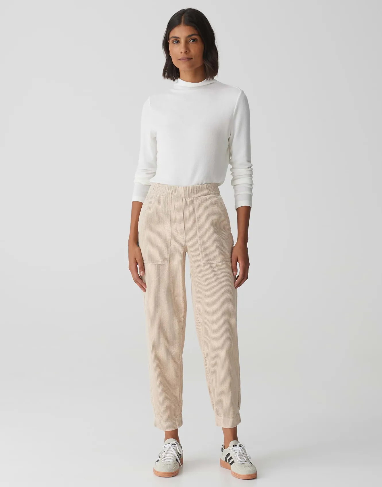 cordhose_myha_corduroy_beige_online_bestellen_0.webp OPUS Cordhose Myha Corduroy Beige Online Bestellen^Damen Hosen