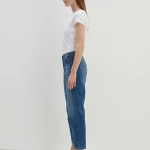 OPUS Cropped Relaxed Jeans Corah Blau Online Bestellen^Damen Jeans