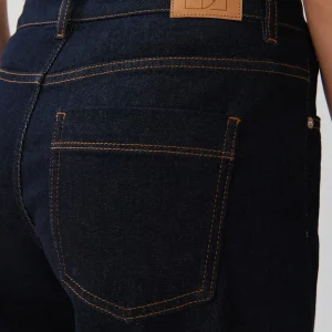 OPUS Cropped Wide Jeans Cellma Turn Up Blau Online Bestellen^Damen Jeans