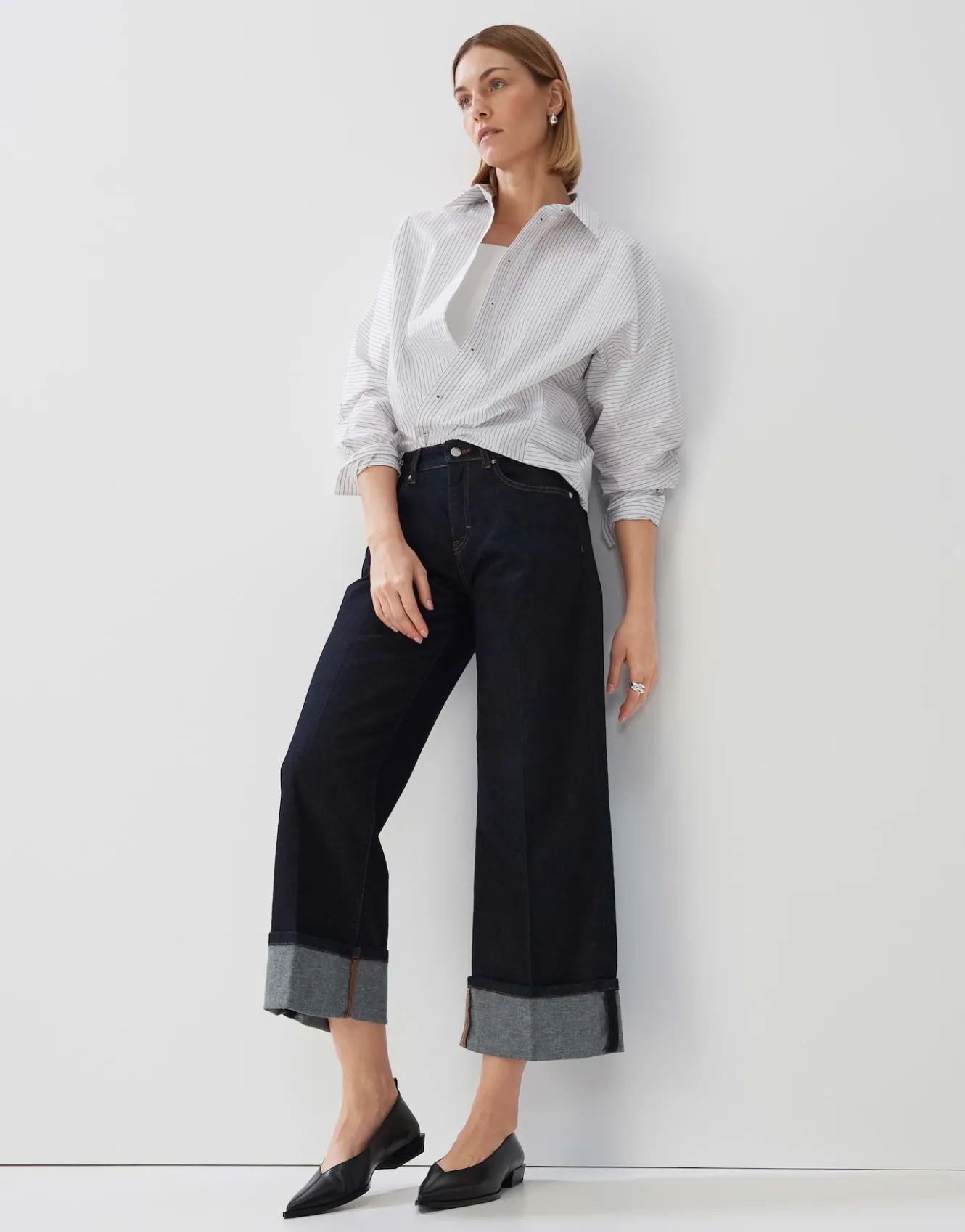cropped_wide_jeans_cellma_turn_up_blau_online_bestellen_9.webp OPUS Cropped Wide Jeans Cellma Turn Up Blau Online Bestellen^Damen Jeans